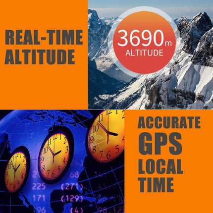 C1090 6.2 inch HUD Car Head-up Display GPS Car Universal Mileage Speed Meter Speeding Alarm / GPS Satellite Speed Measurement