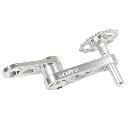 Litepro Folding Bike Guide Wheel LP Oval Chainring Chain Zipper Rear Derailleur Chain