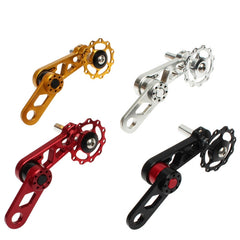 Litepro Folding Bike Guide Wheel LP Oval Chainring Chain Zipper Rear Derailleur Chain