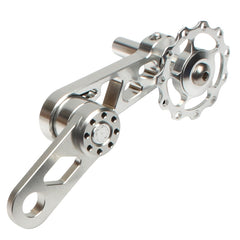 Litepro Folding Bike Guide Wheel LP Oval Chainring Chain Zipper Rear Derailleur Chain