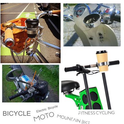 Cycling Bicycle Coffee Cup Holder Milk Tea Cup Holder Aluminum Alloy Bottle Holder