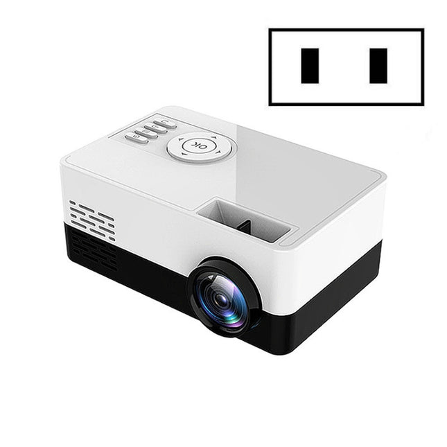 S261/J16 Home Mini HD 1080P Portable LED Projector, Support TF Card / AV / U Disk, US Plug, EU Plug, UK Plug, AU Plug