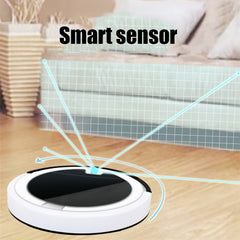 Home Smart Sweeping Robot Planning Route Remote Control Large Suction Cleaner Sweeper, White Black, Red Black
