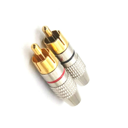 30 PCS 270RCA Lotus Head AV Plug Video Head Audio Head RCA Plug Lotus Plug