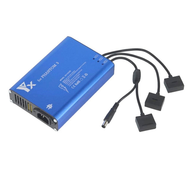 4 in 1 Parallel Power Hub Intelligent Battery Controller Charger for DJI Phantom 3 Standard SE FPV Drone, EU Plug, UK Plug