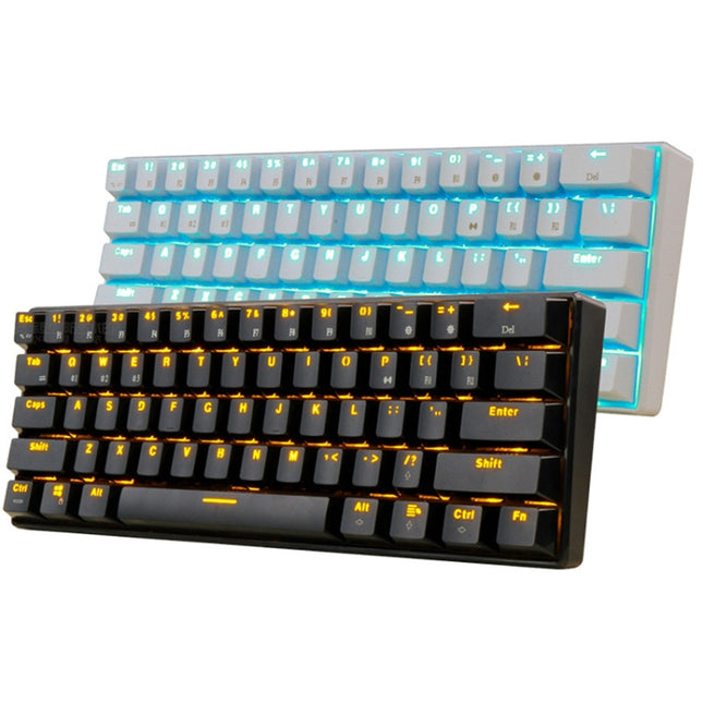 RK61 61 Keys Bluetooth / Wireless Dual Modes Tablet Mobile Gaming Mechanical Keyboard, Cable Length: 1.5m