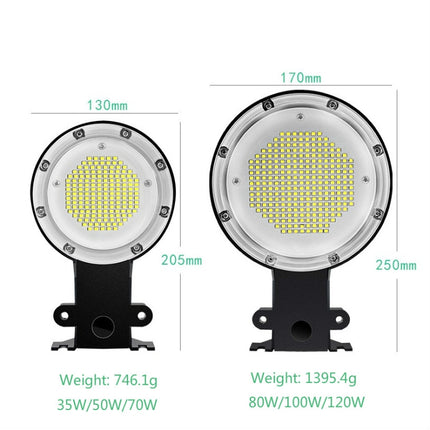 LED Outdoor Light Sensing IP65 Waterproof Wall Lamp Garden Courtyard Street Light, 35W, 50W, 70W, 100W, 120W