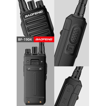 Baofeng BF-1904 Radio Communication Equipment High-power Handheld Walkie-talkie, AU Plug, EU Plug, US Plug, UK Plug