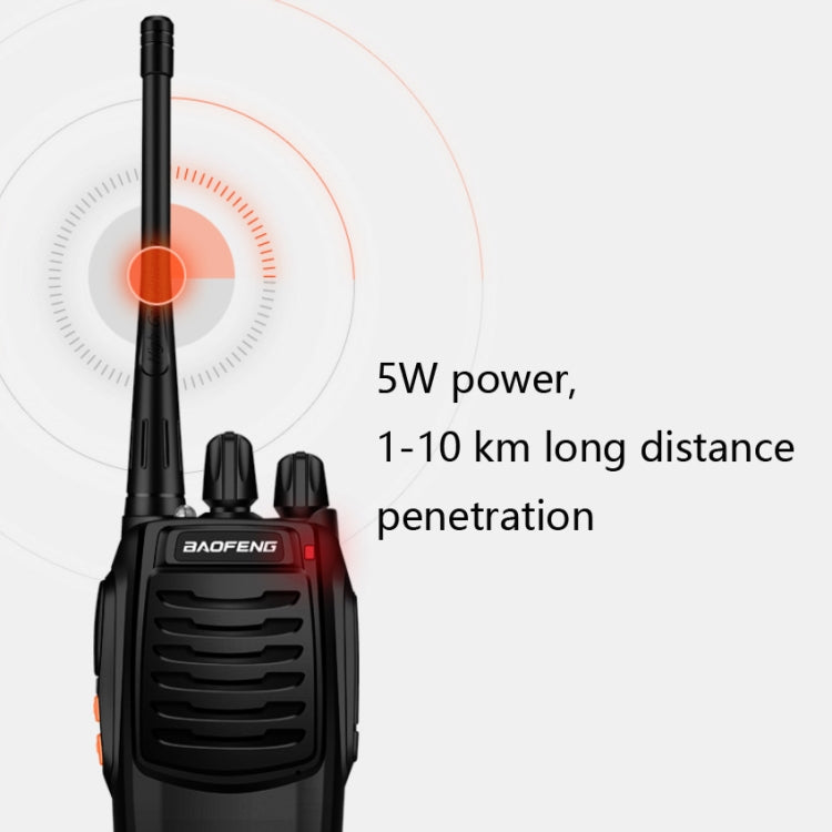 Baofeng BF-C1 1-50km Outdoor Car Radio Handheld Walkie-talkie, UK Plug, US Plug, EU Plug