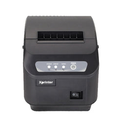 Xprinter XP-Q200II Thermal Small Receipt Printer Catering And Kitchen Receipt Printer 80mm Cutter, USB COM Interface, LAN Interface