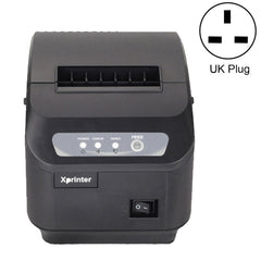 Xprinter XP-Q200II Thermal Small Receipt Printer Catering And Kitchen Receipt Printer 80mm Cutter, USB COM Interface, LAN Interface