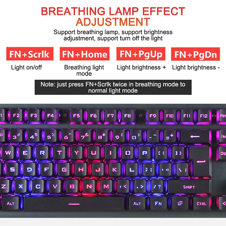 618 Internet Cafe Game Manipulator Keyboard and Mouse Set, Cable Length: 1.6m