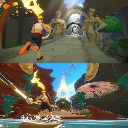 Game Fitness Ring Sports Fitness Ring + Leg Strap For Nintendo NS