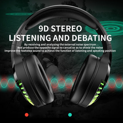 SH33 Bluetooth Wired Dual-mode RGB Headset Mobile Phone Heavy Bass Noise Reduction Gaming Headset