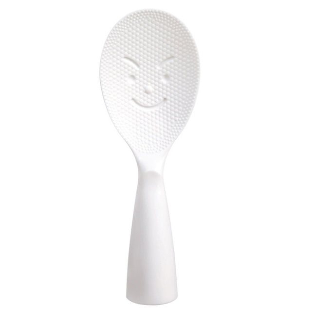 Creative Smile Face Rice Spoon Vertical Type Food Grade Kitchen Rice Cooker Spoon