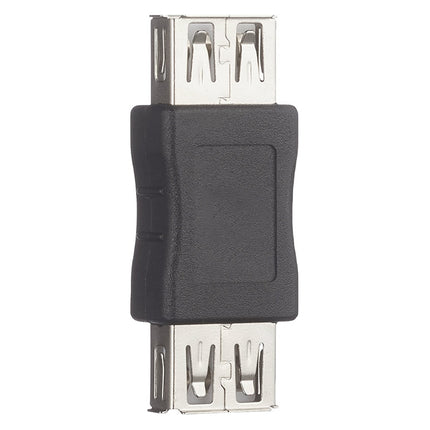 3pcs USB Double Female Straight-through Head USB Double Female Interface