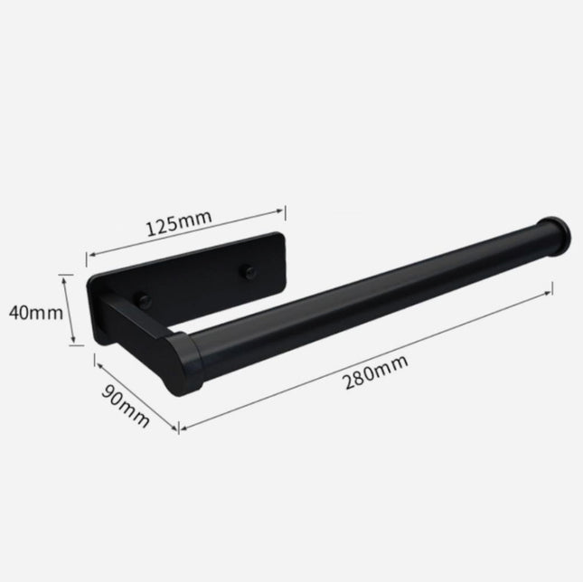 Kitchen Paper Towel Rack Lazy Rag Rack Wall Mount Bracket