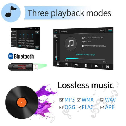 Universal Machine Android Smart Navigation Car Navigation DVD Reversing Video Integrated Machine