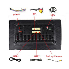 Universal Machine Android Smart Navigation Car Navigation DVD Reversing Video Integrated Machine, 9inch 1+16G Standard, 9inch 2+16G Standard, 9inch 2+32G Standard, 10inch 1+16G Standard, 10inch 2+16G Standard, 10inch 2+32G Standard���������������������...