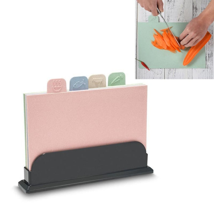Wheat Straw Classification Cutting Board Set Multi-purpose Non-slip Cutting Board, Wheat Straw