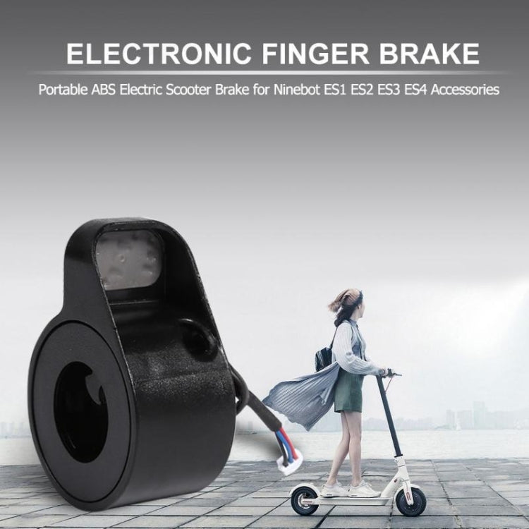 For Xiaomi No. 9 ES1 / ES2 / ES3 / ES4 Electric Scooter Accessories Brake Finger Dial, White