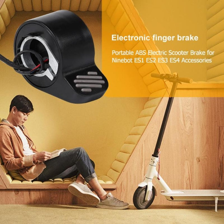 For Xiaomi No. 9 ES1 / ES2 / ES3 / ES4 Electric Scooter Accessories Brake Finger Dial, White