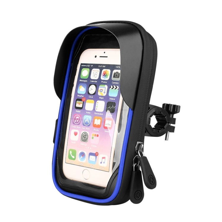 Mountain Bike Card Holder Touch Screen Mobile Phone Holder Motorcycle Electric Vehicle Waterproof Navigation Bracket Shade Mobile Phone Holder