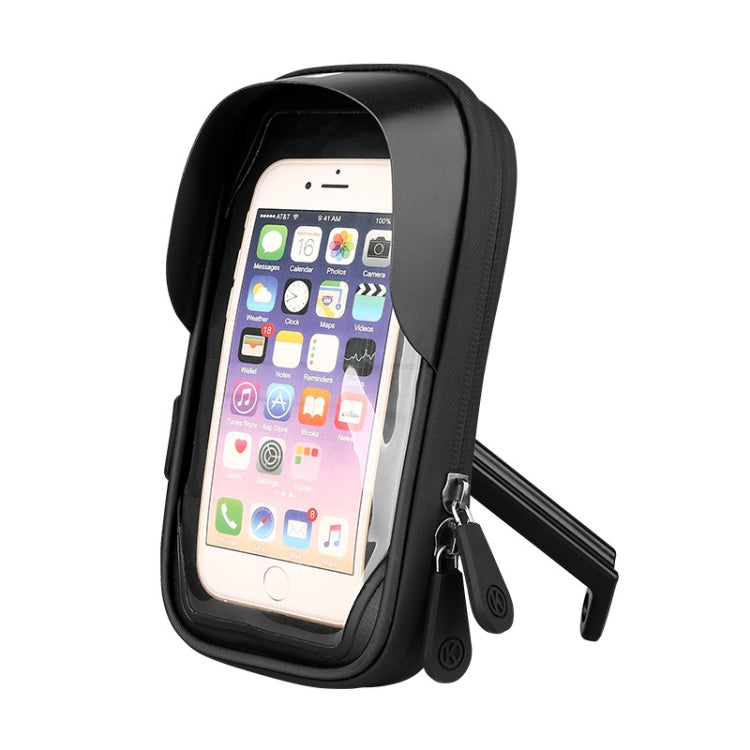 Mountain Bike Card Holder Touch Screen Mobile Phone Holder Motorcycle Electric Vehicle Waterproof Navigation Bracket Shade Mobile Phone Holder