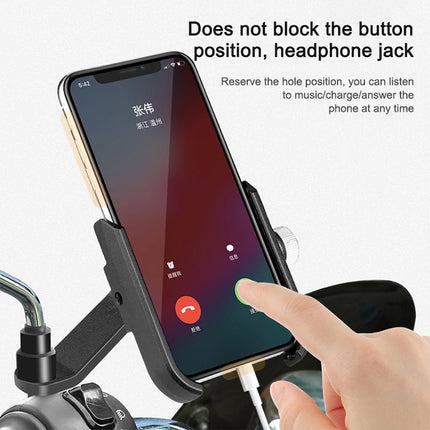 Bicycle Mobile Phone Holder Motorcycle Electric Car Navigation Mobile Phone Holder, Handlebars, Rearview Mirrors
