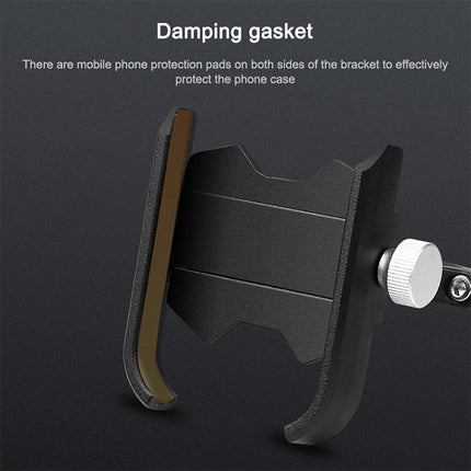 Bicycle Mobile Phone Holder Motorcycle Electric Car Navigation Mobile Phone Holder, Handlebars, Rearview Mirrors