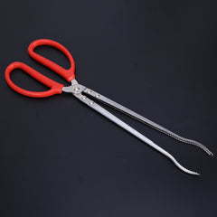 Rice Eel Clip Lobster Tongs Rice Eel Clip Crab Loach Pliers Fish Control Garbage Clip, 38cm Straight, 52cm Straight, 62cm Straight, 38cm Elbow, 52cm Elbow, 62cm Elbow