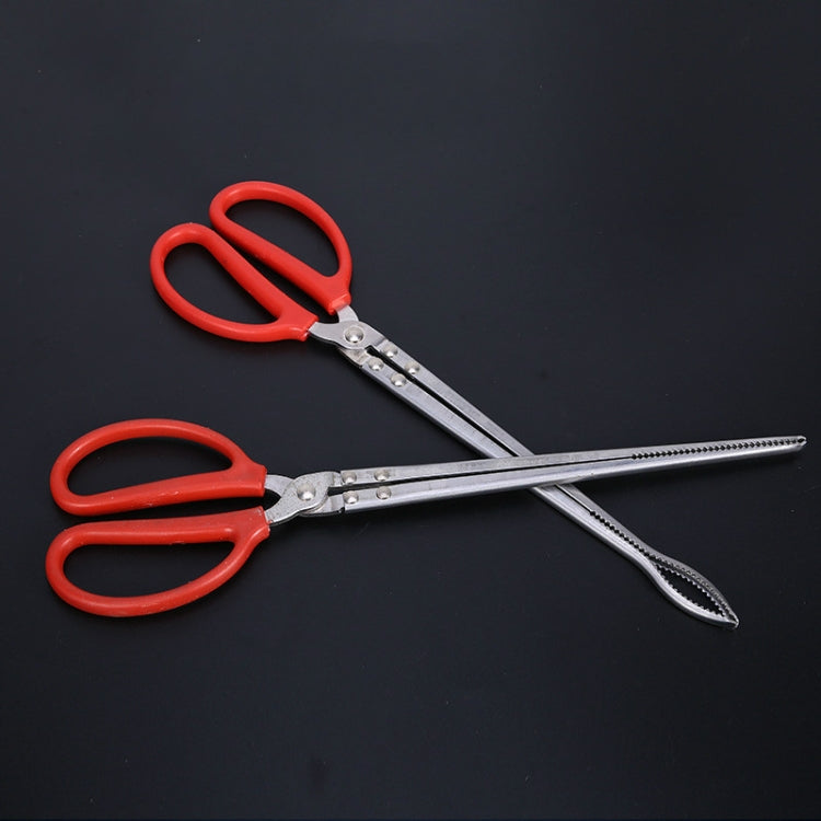 Rice Eel Clip Lobster Tongs Rice Eel Clip Crab Loach Pliers Fish Control Garbage Clip, 38cm Straight, 52cm Straight, 62cm Straight, 38cm Elbow, 52cm Elbow, 62cm Elbow