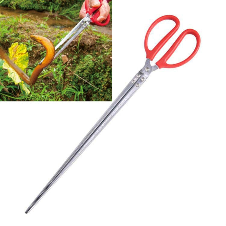 Rice Eel Clip Lobster Tongs Rice Eel Clip Crab Loach Pliers Fish Control Garbage Clip, 38cm Straight, 52cm Straight, 62cm Straight, 38cm Elbow, 52cm Elbow, 62cm Elbow