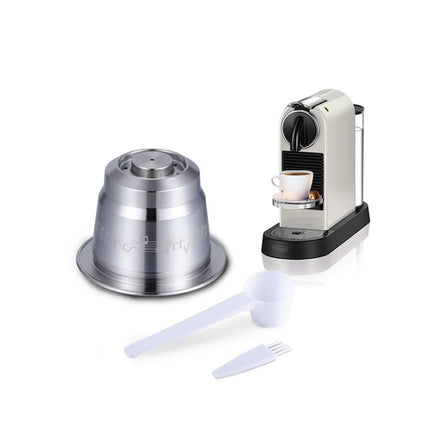Reusable Stainless Steel Coffee Capsules with Multiple Filling Coffee Filters