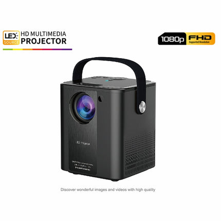 Proyector LED portátil mini C500 HD para el hogar, versión con la misma pantalla, versión Android, versión básica