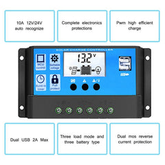 Street Lamp Smart Lighting Charging Solar Controller, RBL-10A, RBL-20A, RBL-30A, RBL-40A, RBL-50A, RBL-60A