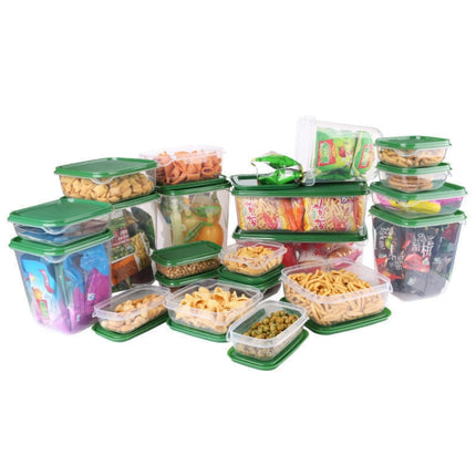 16 in 1 Household Fresh-keeping Box Set Refrigerator Freezing&Refrigerating Multifunctional Storage Box Set, Household Fresh-keeping Box