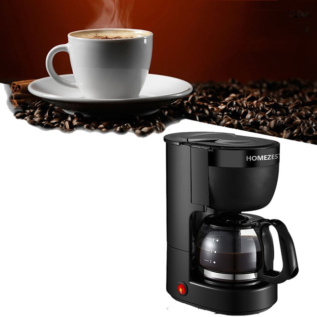 Homezest Household Small Coffee Maker Automatic Mini Drip Coffee Machine