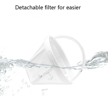 Homezest Household Small Coffee Maker Automatic Mini Drip Coffee Machine, EU Plug