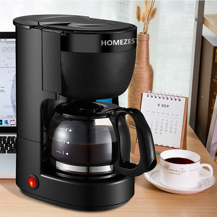 Homezest Household Small Coffee Maker Automatic Mini Drip Coffee Machine, EU Plug