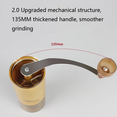 Household Portable Hand-cranked Coffee Machine Detachable Manual Grinder Coffee Grinder