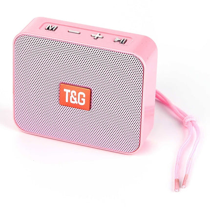 T&amp;G TG166 Color Tragbarer kabelloser kleiner Bluetooth-Lautsprecher, Pink, Blau, Braun, Gelb, Schwarz, Rot, Silbergrau, Orange, Grün, Hellblau