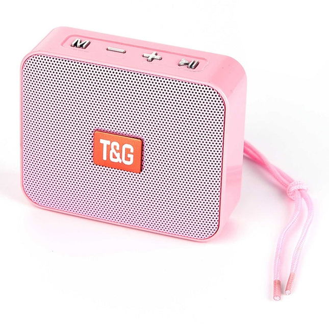 T&G TG166 Color Portable Wireless Bluetooth Small Speaker, Pink, Blue, Brown, Yellow, Black, Red, Silver Gray, Orange, Green, Light Blue