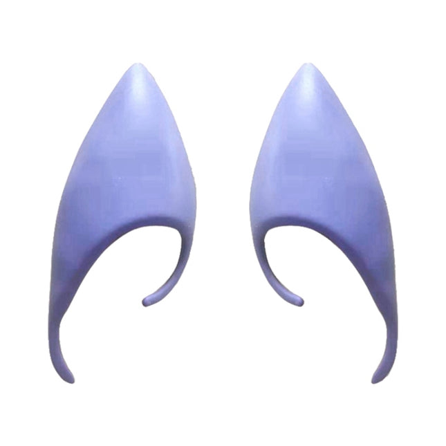 1pair  Halloween Elf Latex Ears Cosplay Props, 10cm, 12cm