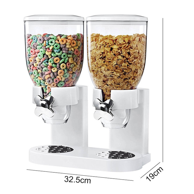 Multifunctional Double Head Cereal Dispenser Cereal Machine