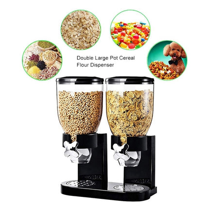 Multifunctional Double Head Cereal Dispenser Cereal Machine