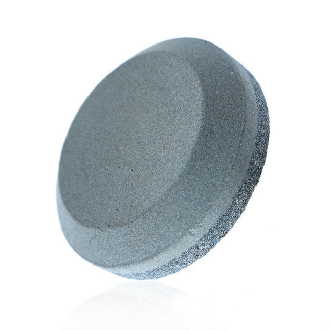 2 PCS Double-Sided Whetstone Kitchen Knives Round Knife Sharpener, Style:B, A, B