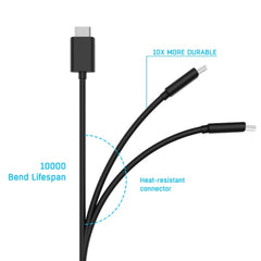 JYS Game Handle Charging Cable For PS5/Xbox Series X/Switch Pro/Switch Host/Switch Lite Host, For PS5/Xbox Series X/Switch Pro