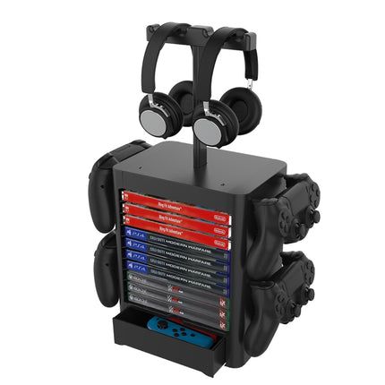 Game Disc Storage Rack Headphone Storage Rack For PS5 / Xsx, For PS5 / Xsx