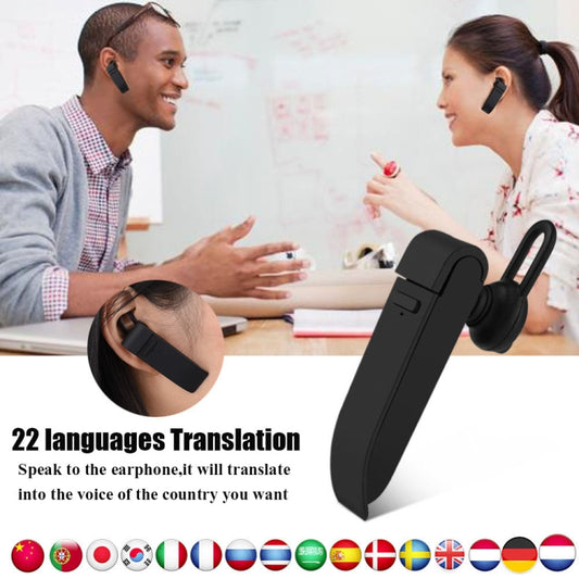 Portable Smart Voice Translator Bluetooth Instant Voice Translator Real-time Travel Business Traductor Support 22 Languages, Support 22 Languages